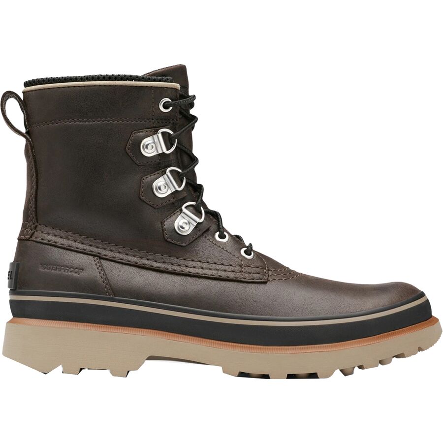 Sorel - Caribou Street WP Boot - Men's - Blackened Brown/Black