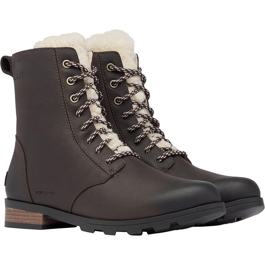 emelie short lace boot sorel