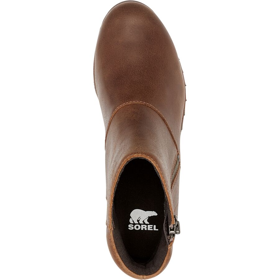 sorel harlow zip bootie