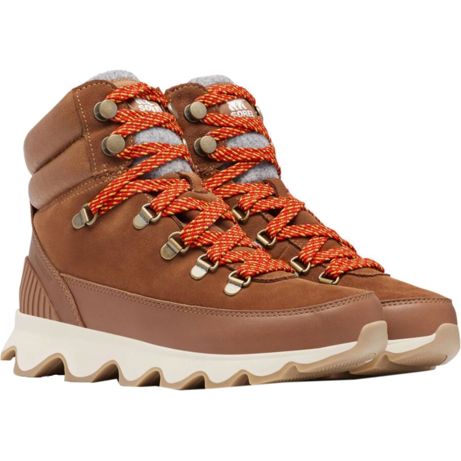 sorel kinetic conquest mixed leather hiker boots