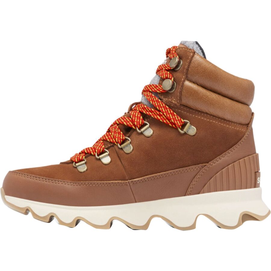 kinetic conquest leather & suede hiking boots