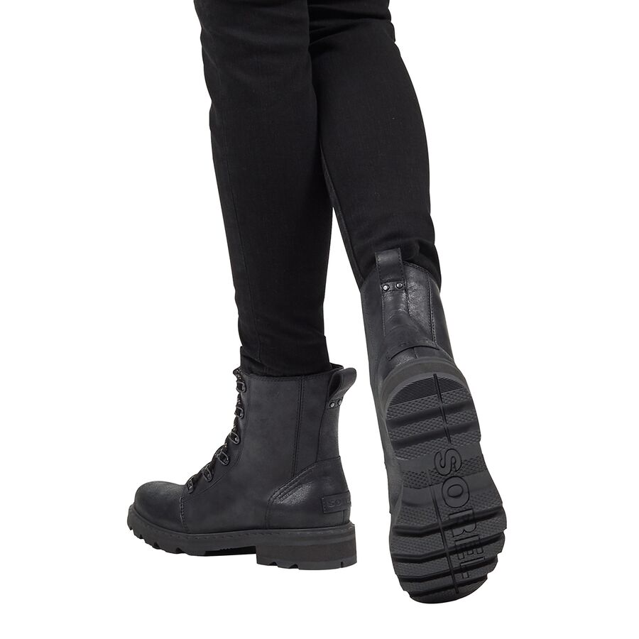 sorel lennox patent winter combat booties