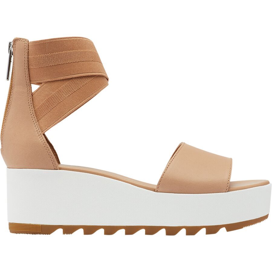 sorel flatform sandals