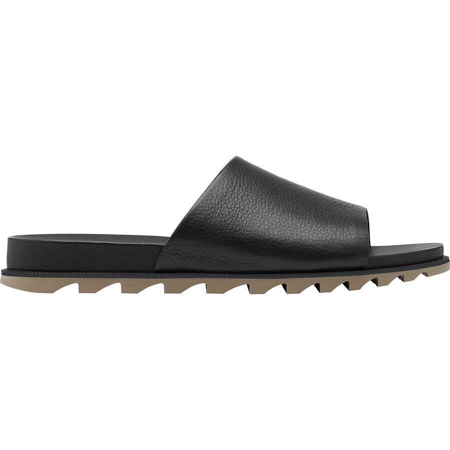 sorel roaming leather slide