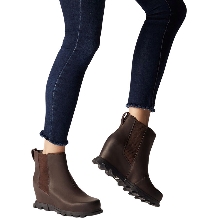 sorel joan wedge chelsea boot