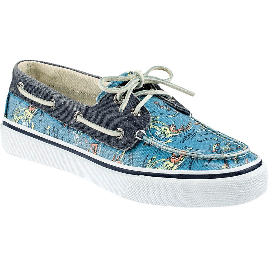 Sperry TopSider Bahama 2Eye Hawaiian Print Shoe Men's Footwear
