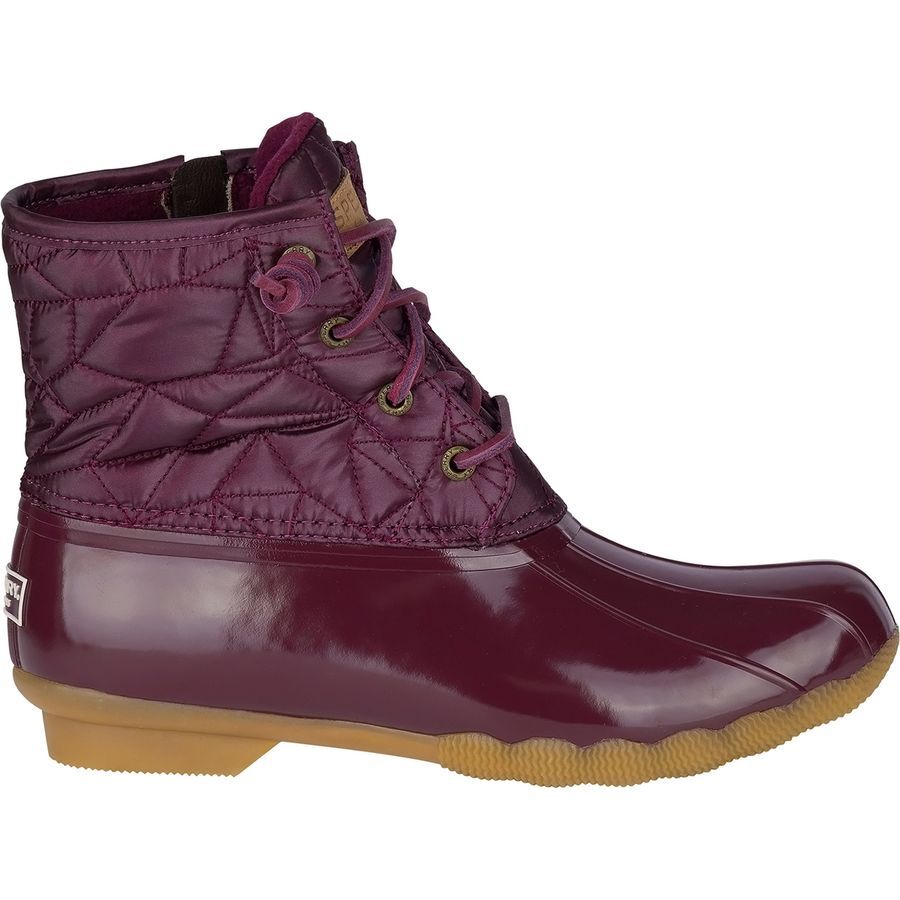 sperry saltwater quilted nylon