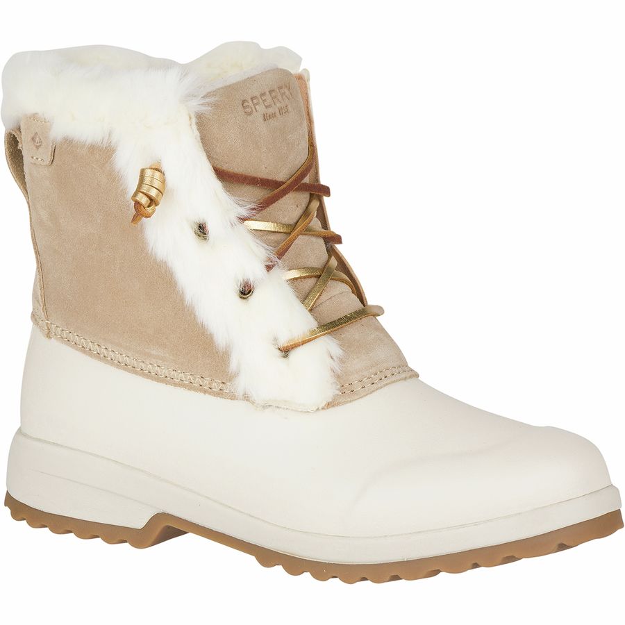 sperry women's maritime repel suede boots