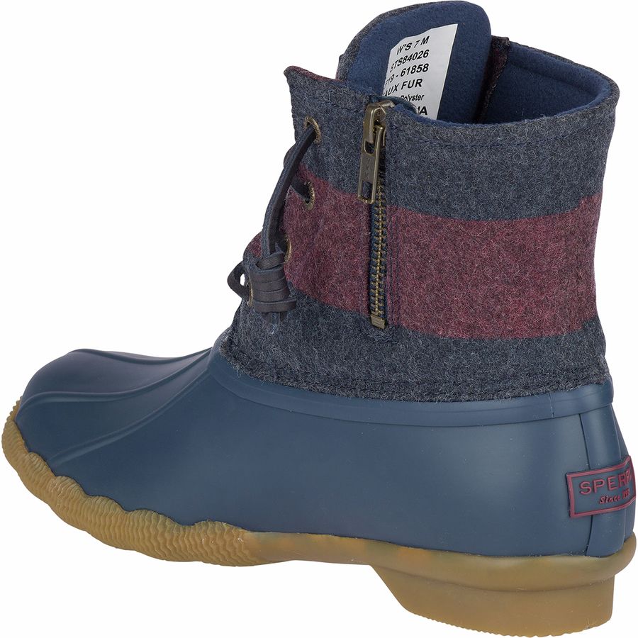 sperry saltwater emboss wool