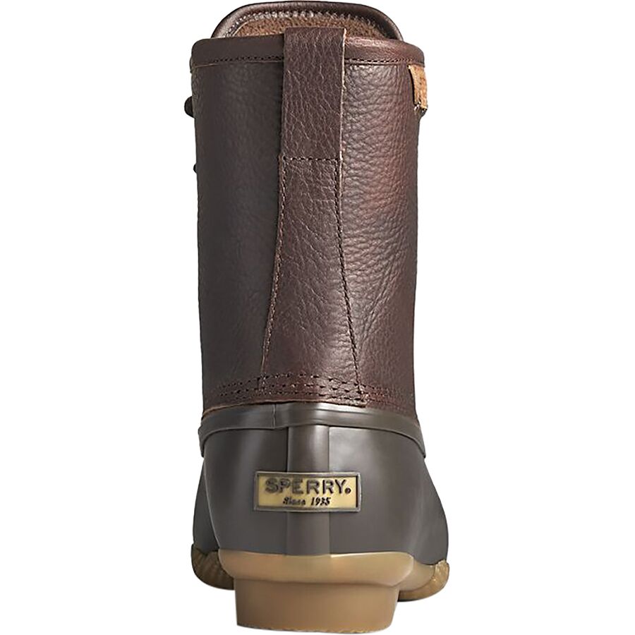 sperry saltwater seersucker boot