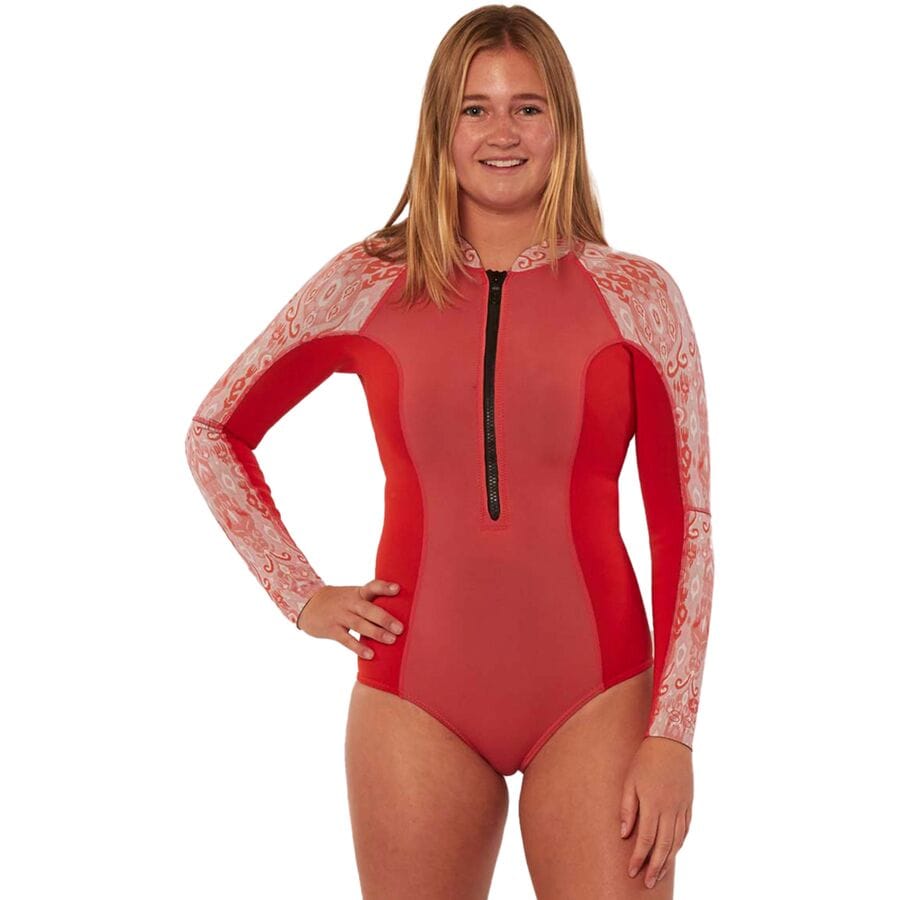 Summer Seas Long Sleeve Cheeky Wetsuit - Women's