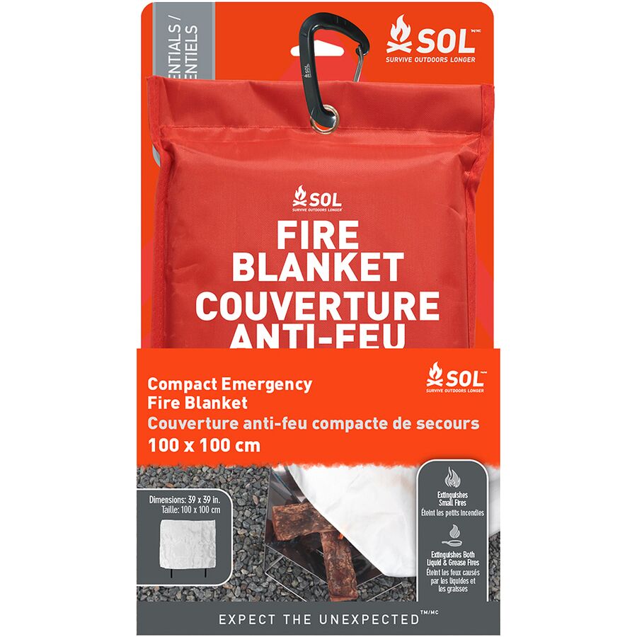 Compact Emergency Fire Blanket