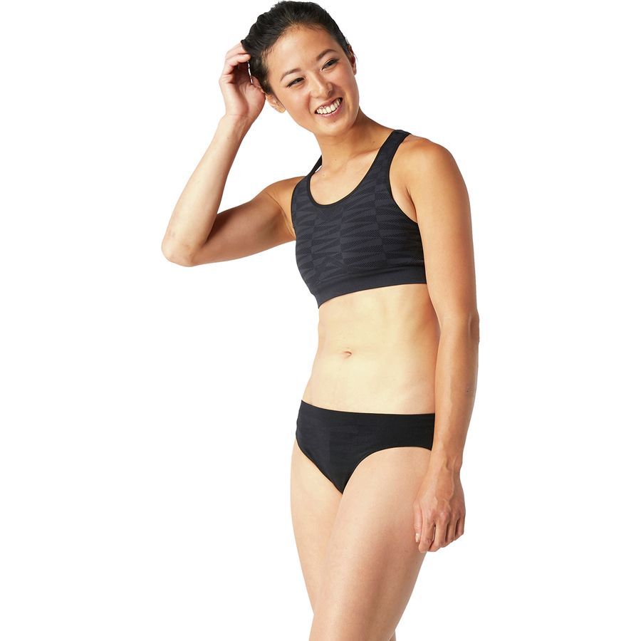 SmartWool Womens Phd Seamless Mid Rise Bikini