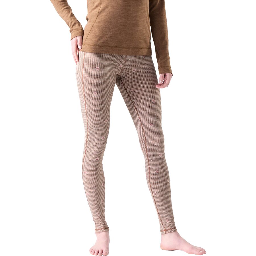Женские брюки Smartwool Classic Thermal Merino Baselayer Bottom, цвет: Миндальный