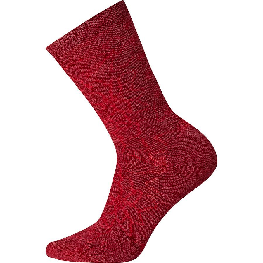 Smartwool Poinsettia Graphic Crew Sock Women's Accessories