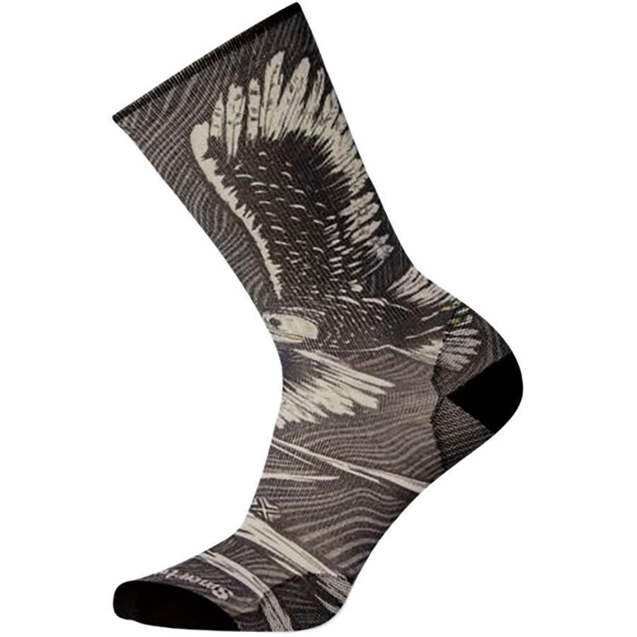 Curated Give A Hoot Crew Sock - Men's