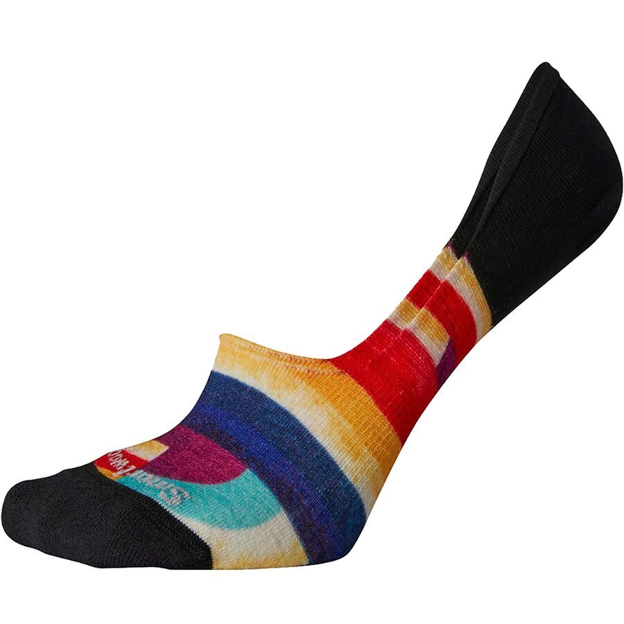 Smartwool Curated Retro Stripes No Show Sock Women's Accessories