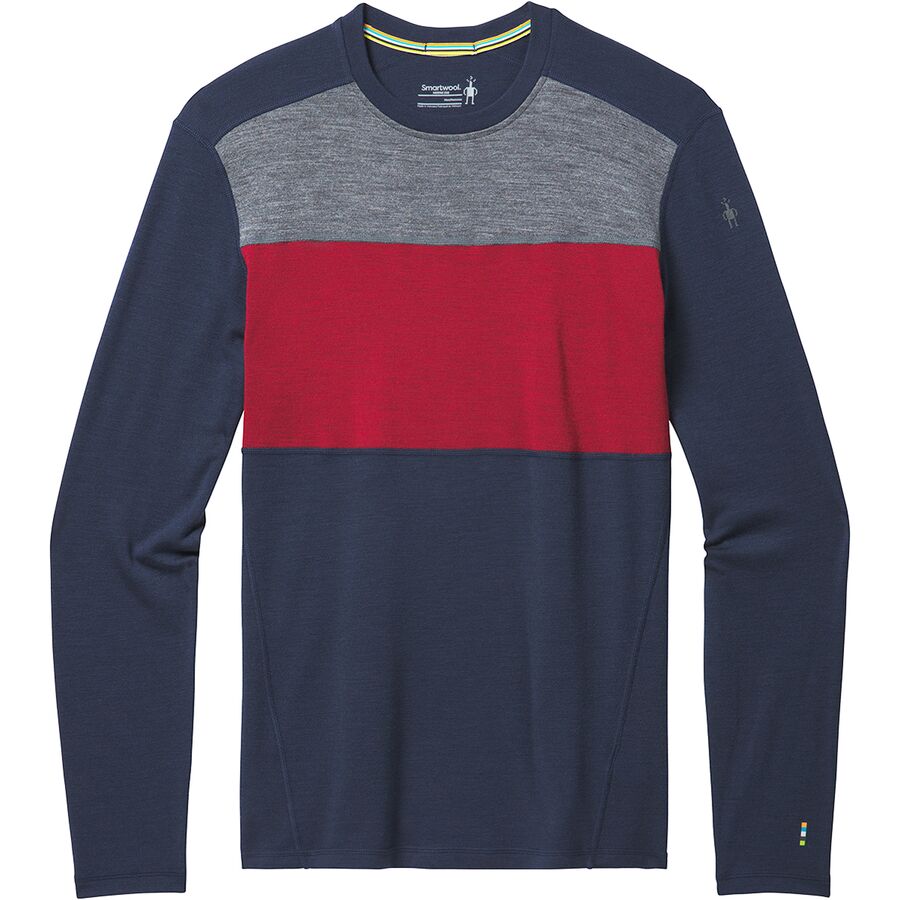 Smartwool Merino 250 Baselayer Colorblock Crew Men's
