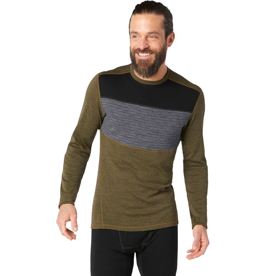 Smartwool Merino 250 Baselayer Colorblock Crew Men's
