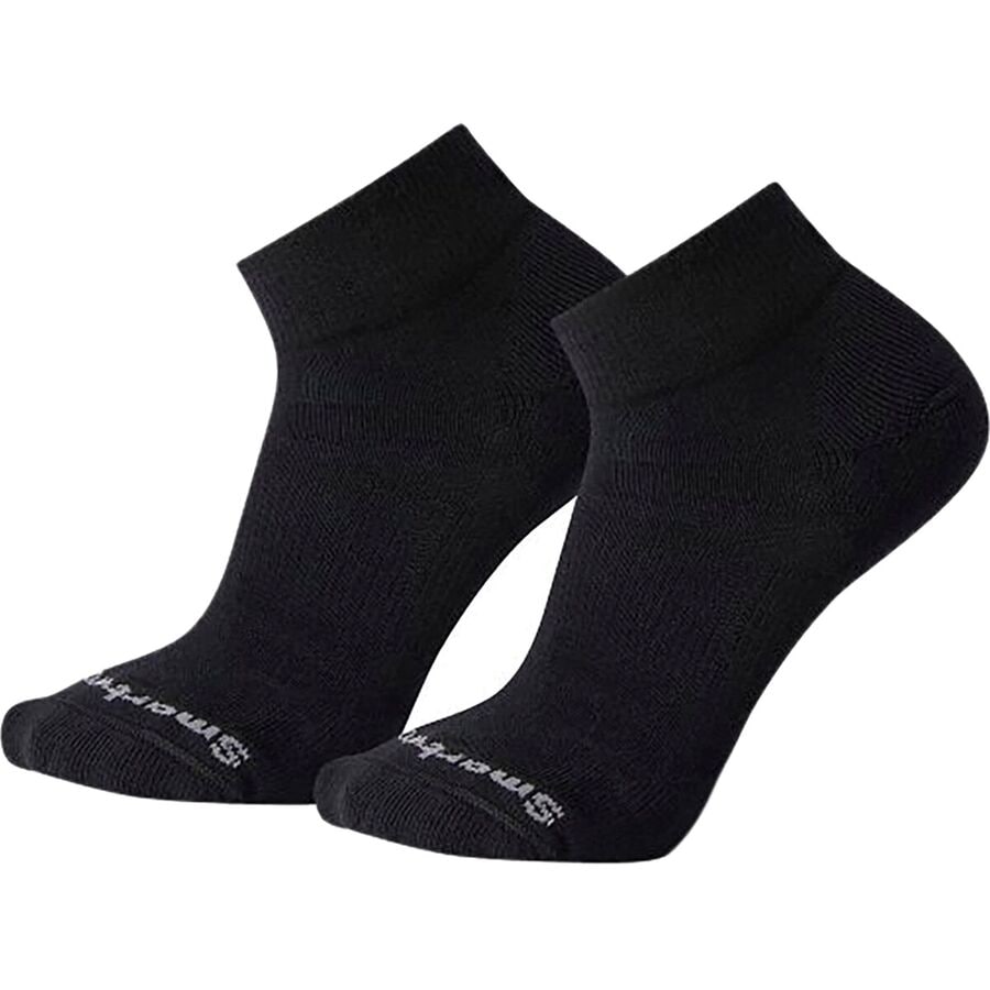 Smartwool - Athletic Light Elite Mini Sock - 2-Pack - Black