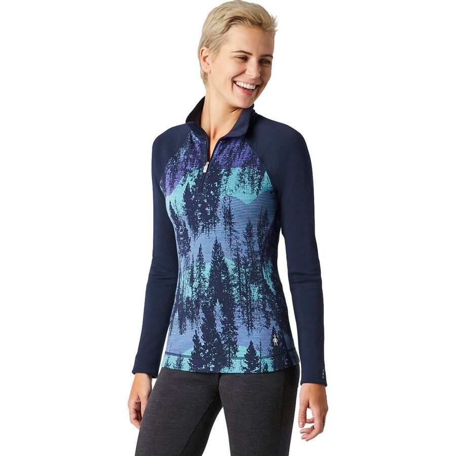 Smartwool Merino 250 Baselayer Pattern 1/4Zip Women's