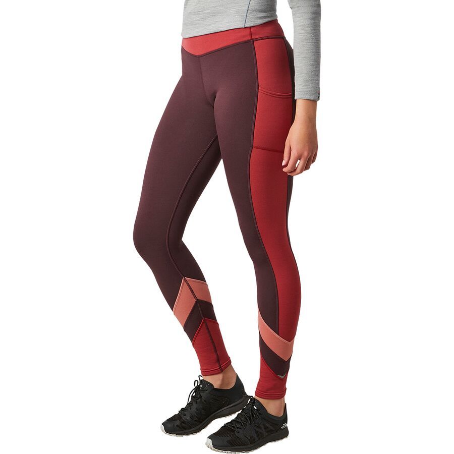 Smartwool Merino Sport Fleece Colorblock Tight Women's