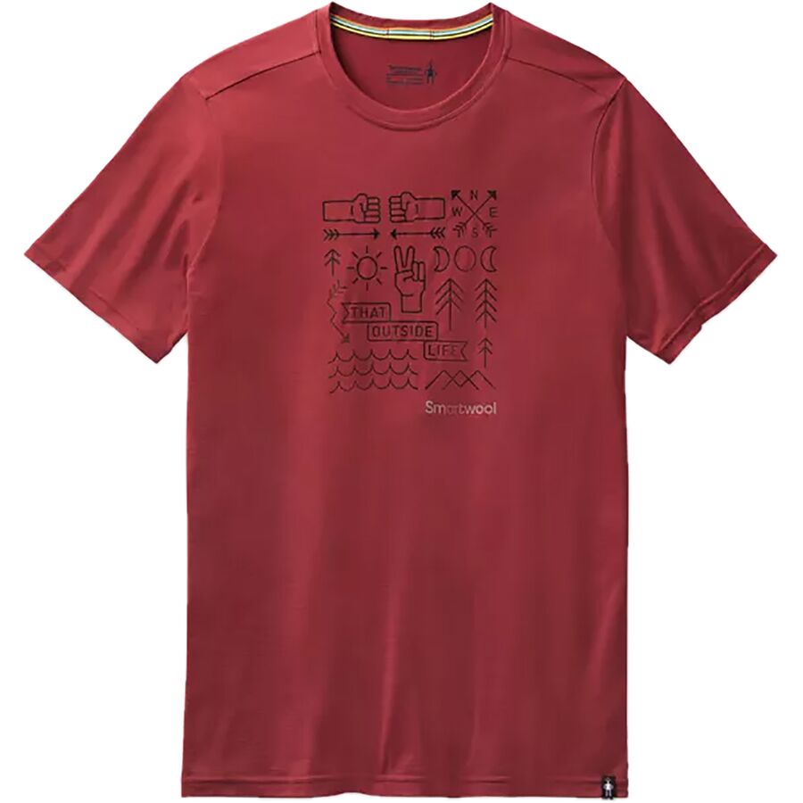 Merino Sport 150 Park Vibes Graphic T-Shirt - Men's