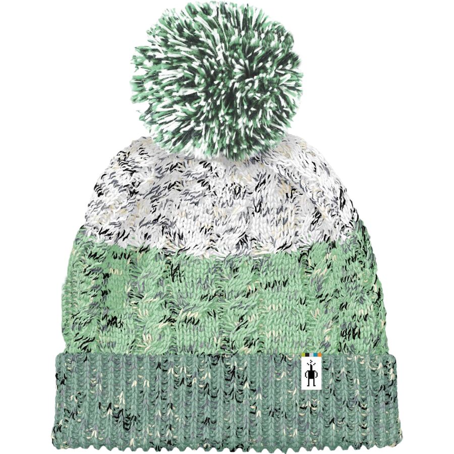 Smartwool Isto Retro Beanie With Pom Pom - 50% Merino Wool, One Size, Marmalade Color