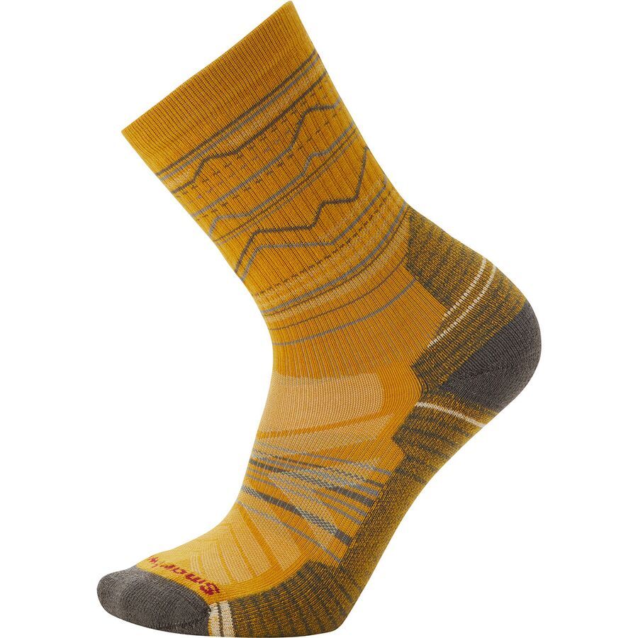 Performance Hike Light Cushion Mountain Range Pattern Crew