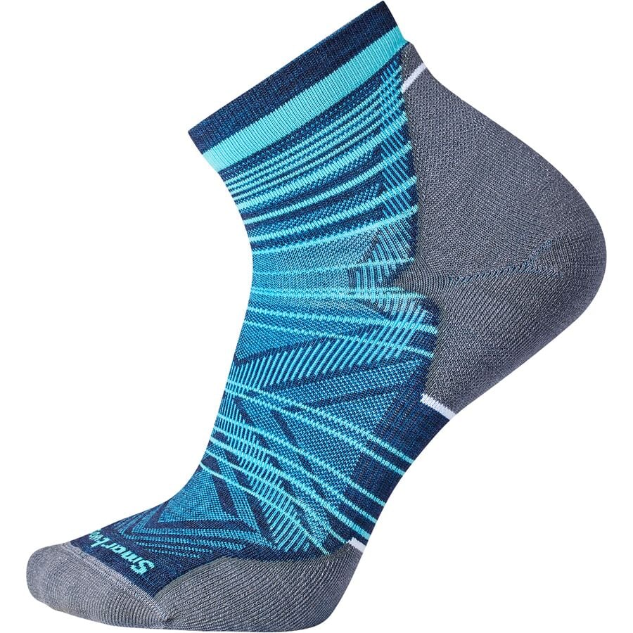 Run Targeted Cushion Pattern Ankle Sock