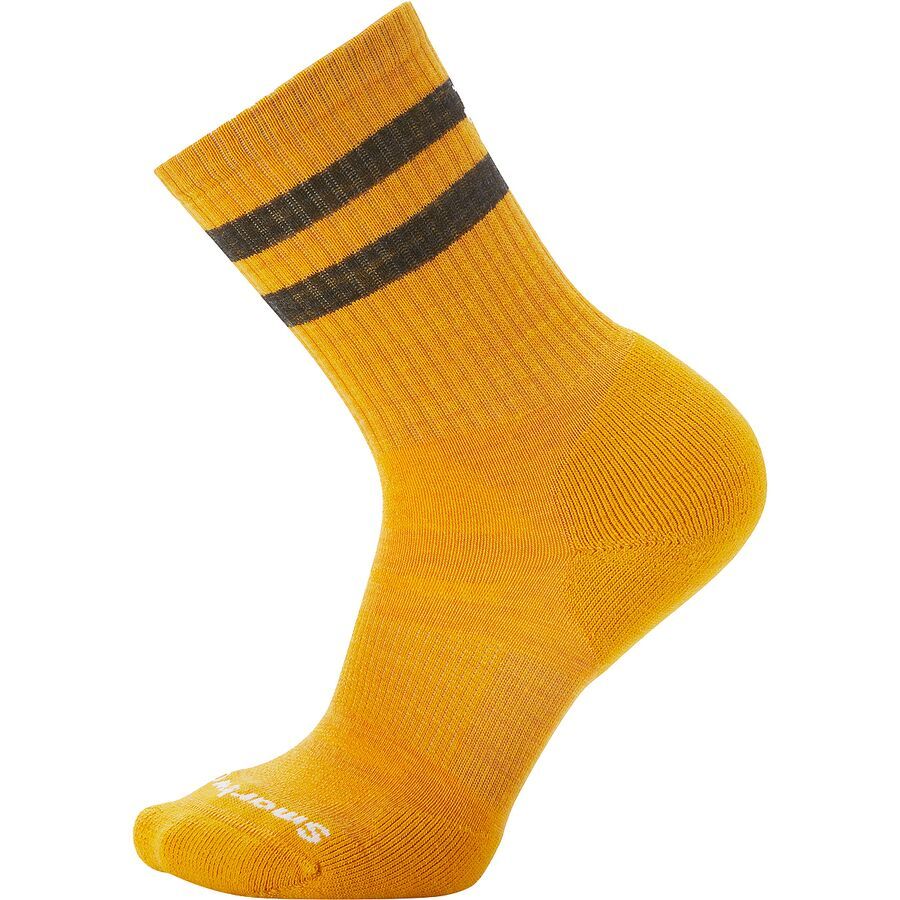 Athletic Targeted Cushion Stripe Crew Sock