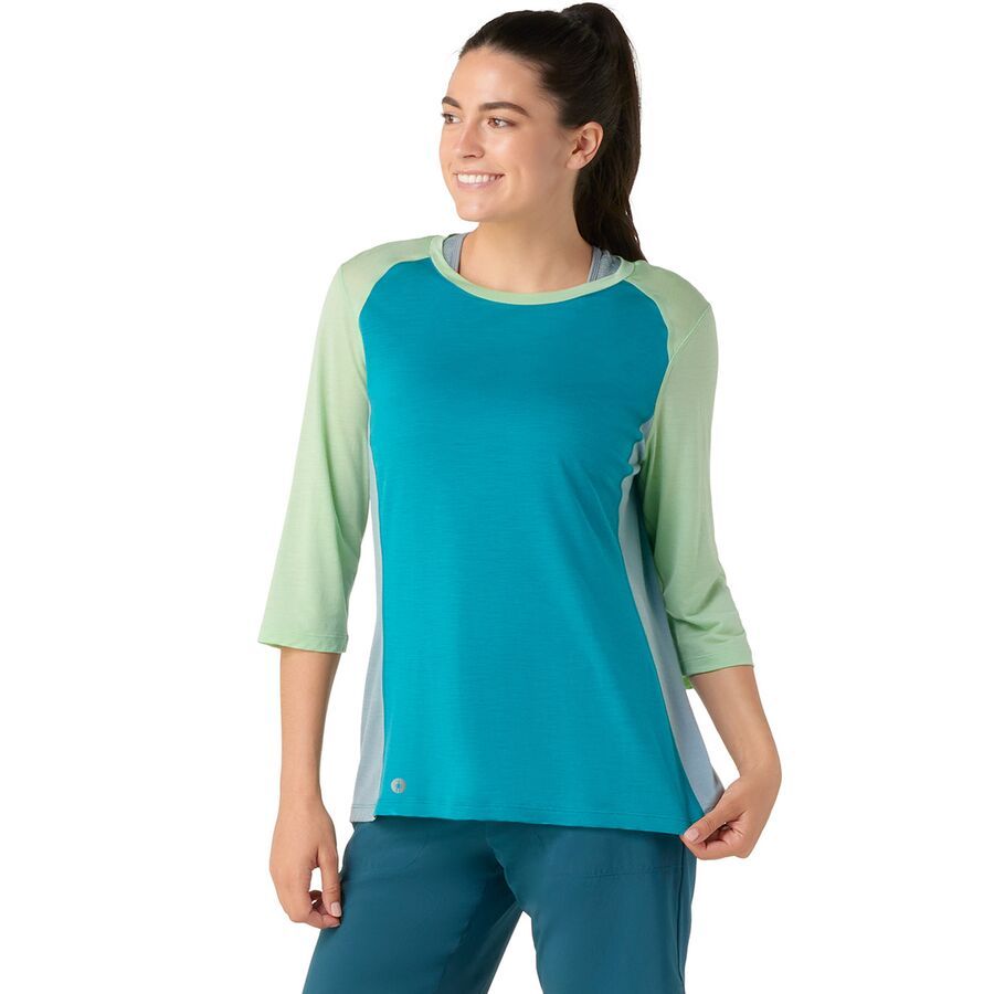 Merino Sport 120 Mountain Bike 3/4 Sleeve T-Shirt - Women's