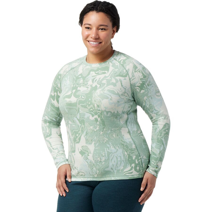 Classic Thermal Merino Pattern Plus Crew - Women's
