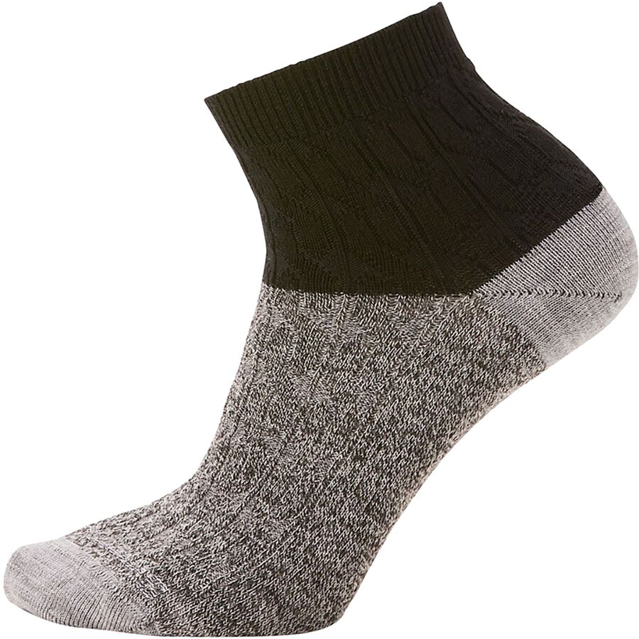 Everyday Cable Ankle Boot Sock - Women's