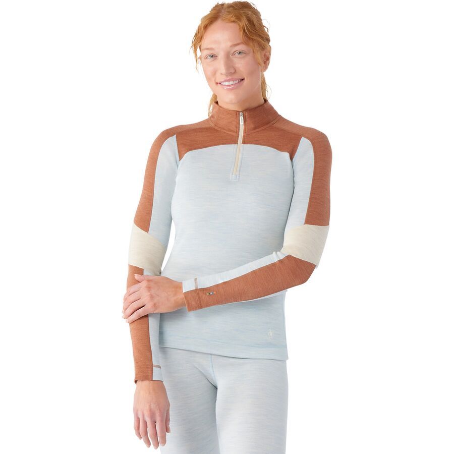 Classic Thermal Merino Colorblock 1/4-Zip Top - Women's