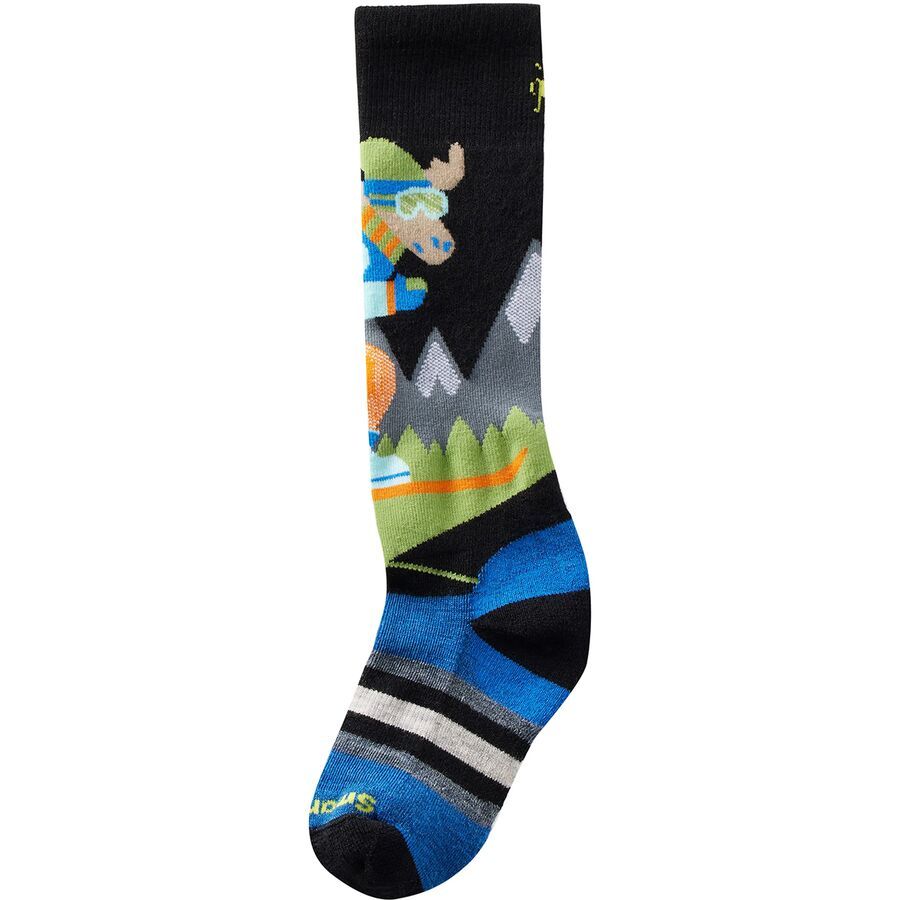 Wintersport Full Cushion Mountain Moose OTC Sock - Kids'