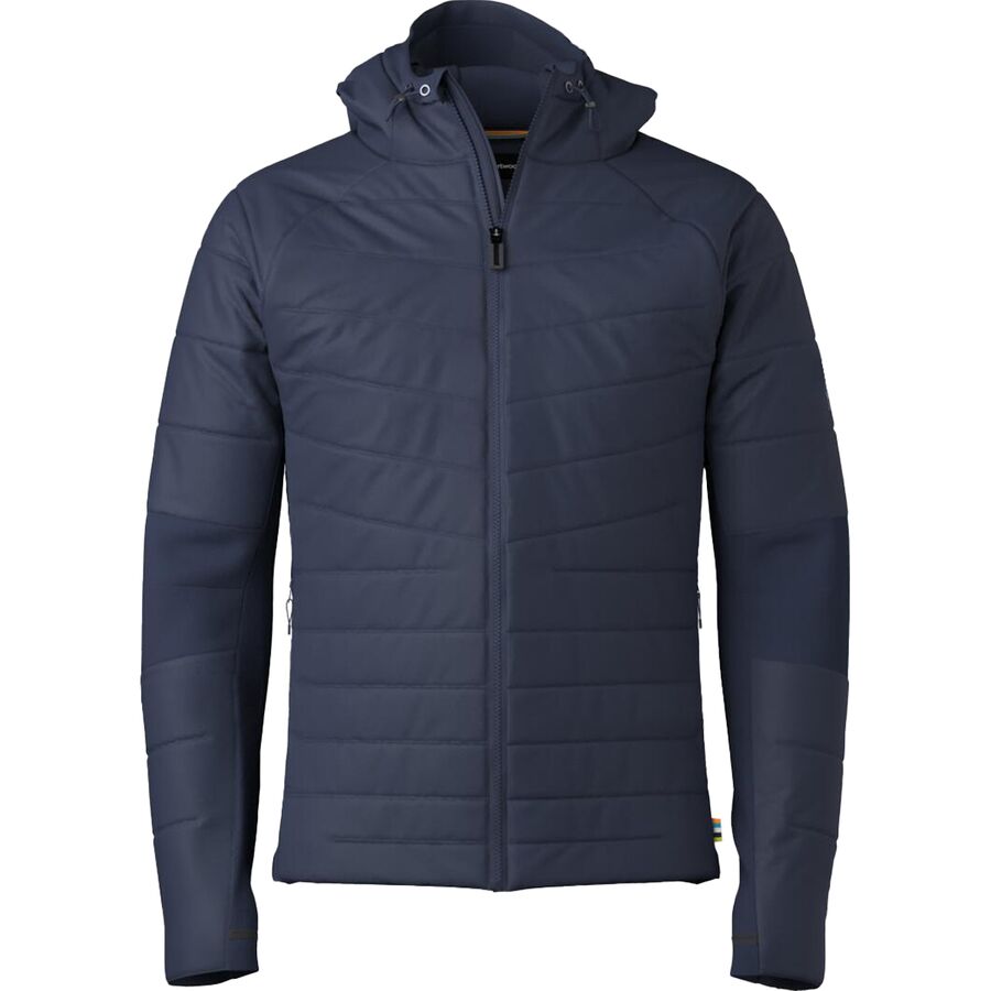 Мужская куртка Smartwool Smartloft Hooded, цвет: Глубокий тёмно-синий