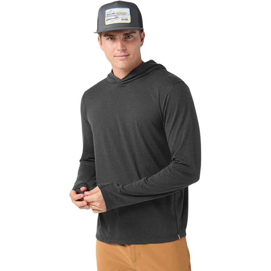 Мужской свитер Stio Divide Hooded Pullover, цвет: Меланжевый