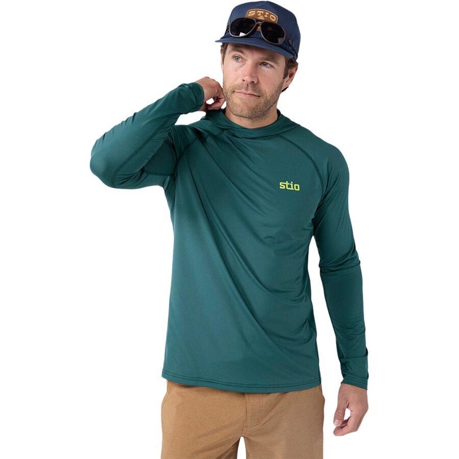 Мужской свитер Stio Hylas Hooded Pullover, цвет: Boundless