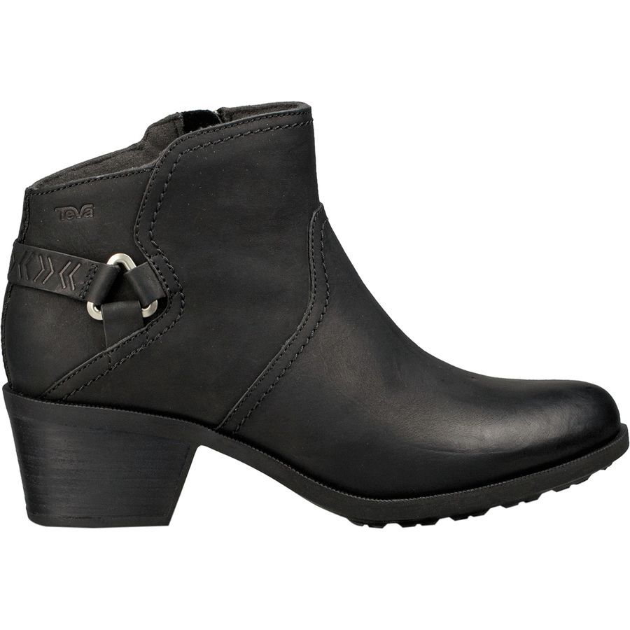 teva foxy ankle boots black