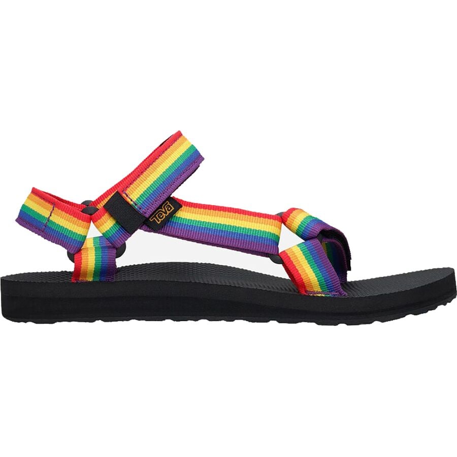 teva rainbow flip flops
