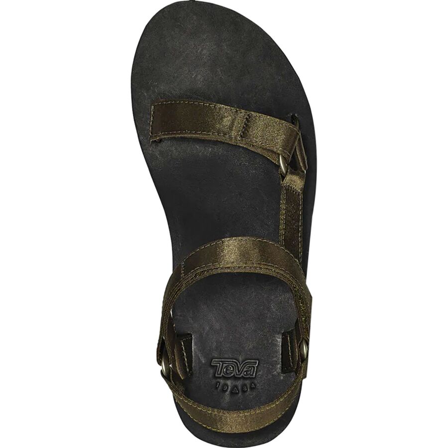 teva flatform satin