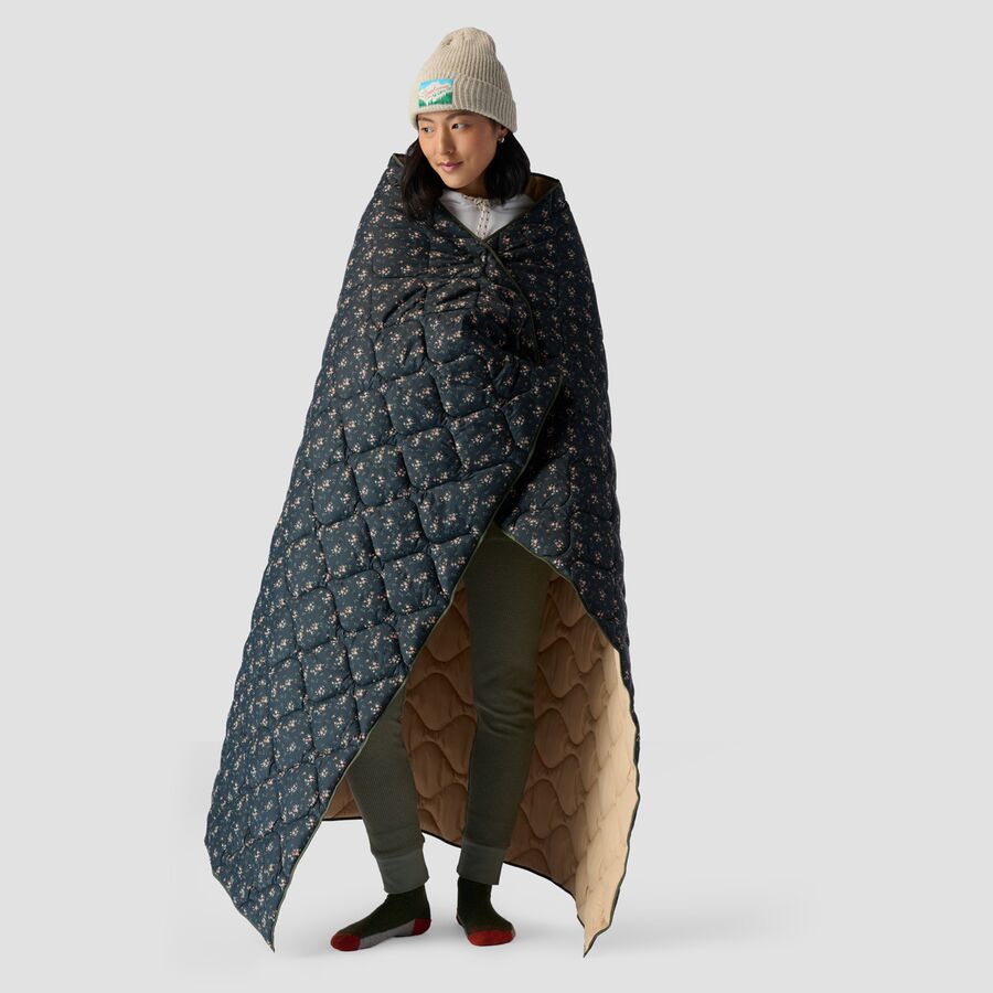 The Wearable Reversible Puffer Blanket