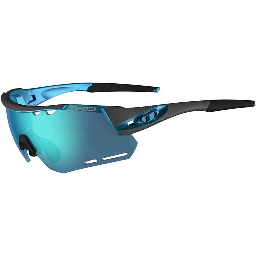 Tifosi Optics - Alliant Sunglasses - Gunmetal/Blue/Clarion Blue/Ac Red/Clear