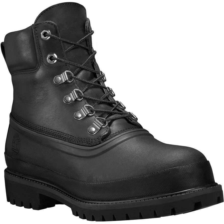 timberland rubber toe winter boots
