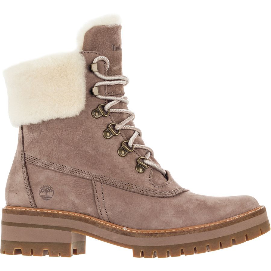 timberland women's courmayeur valley shearling wp boot
