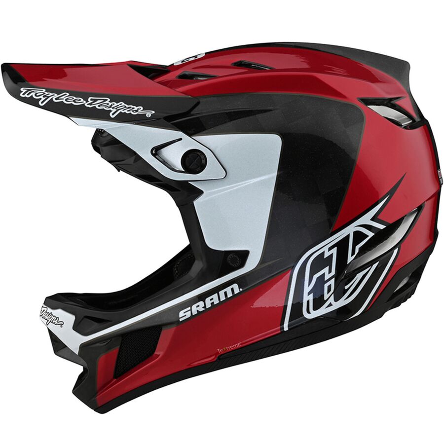 Troy Lee Designs - D4 Carbon Helmet - Corsa Sram Red