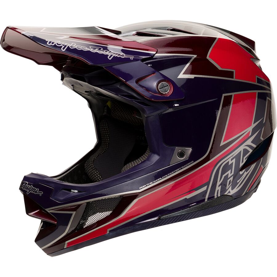 Troy Lee Designs - D4 Composite Helmet - Graph Red