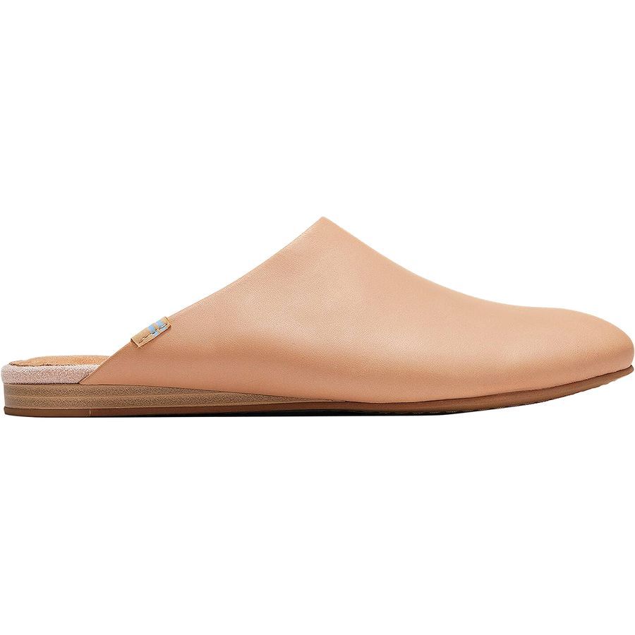 toms honey leather mules
