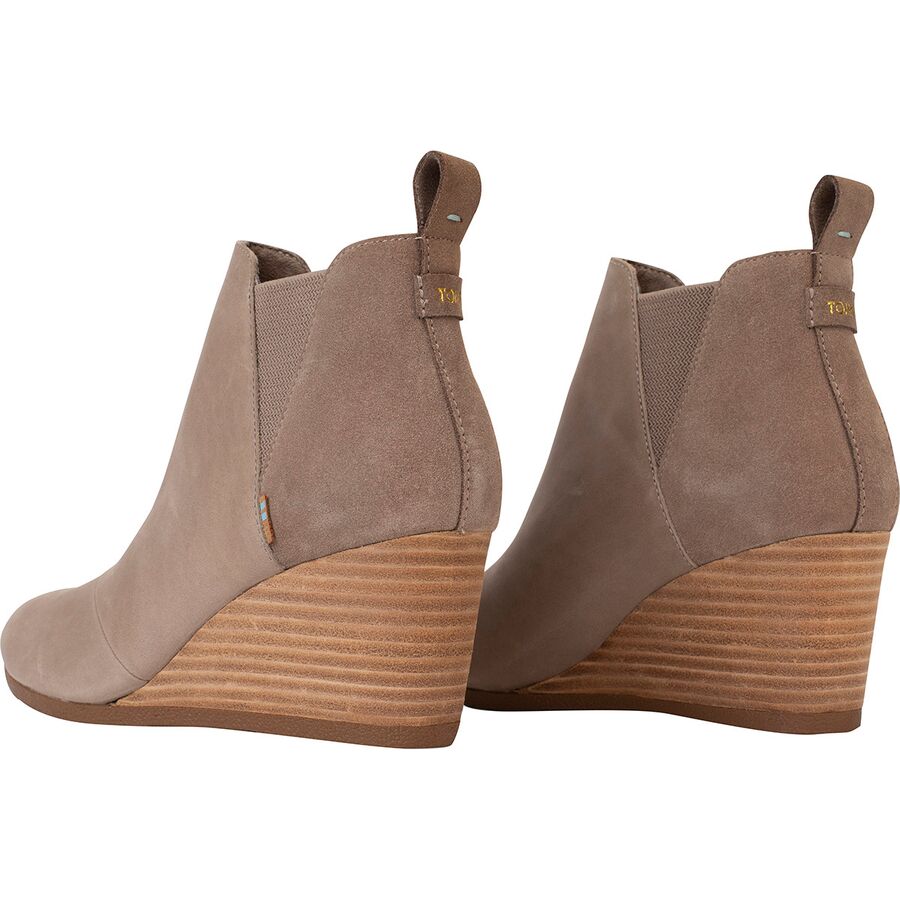 kelsey wedge bootie toms